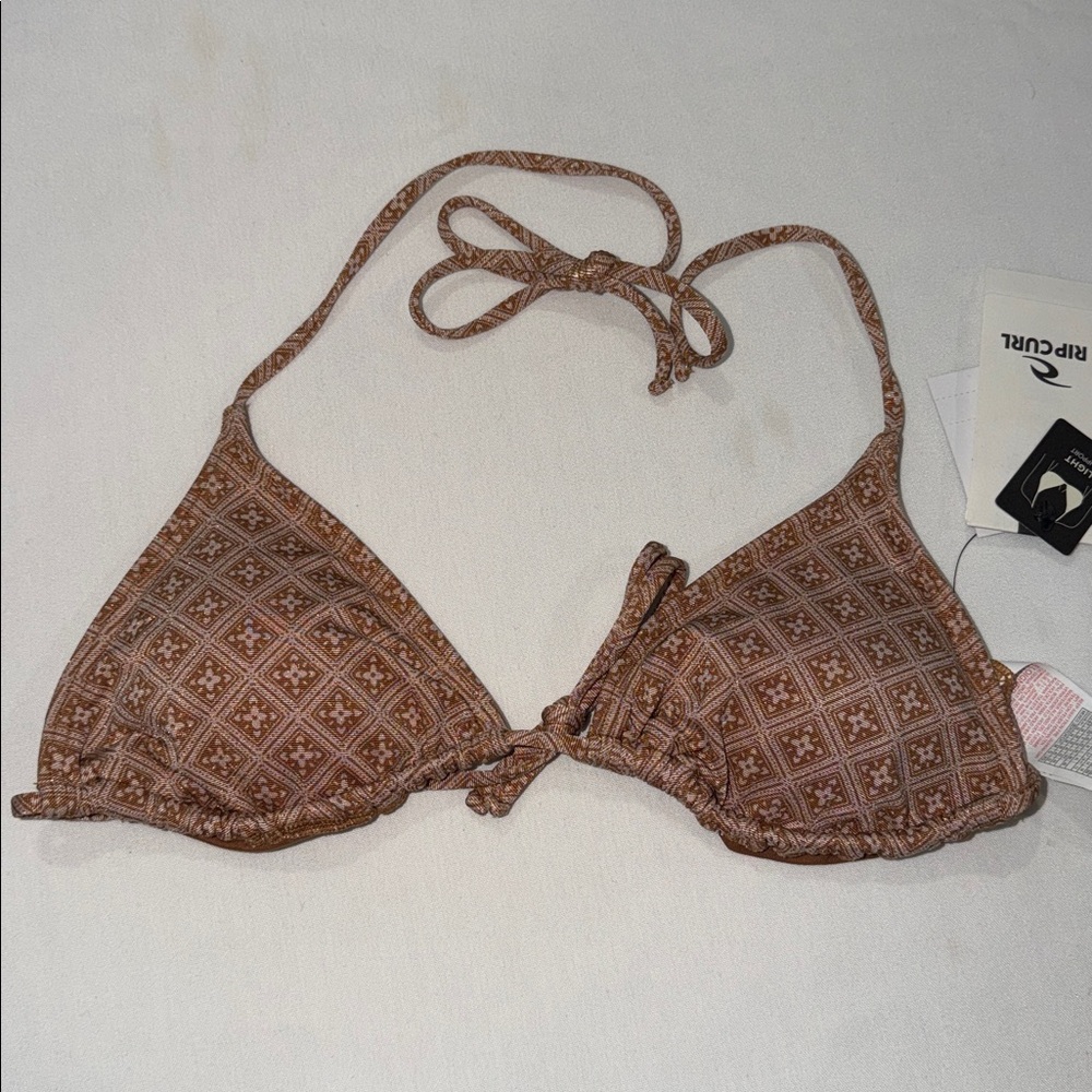 RIPCURL MOON GEO SLIDING TRI BIKINI TOP, SMALL